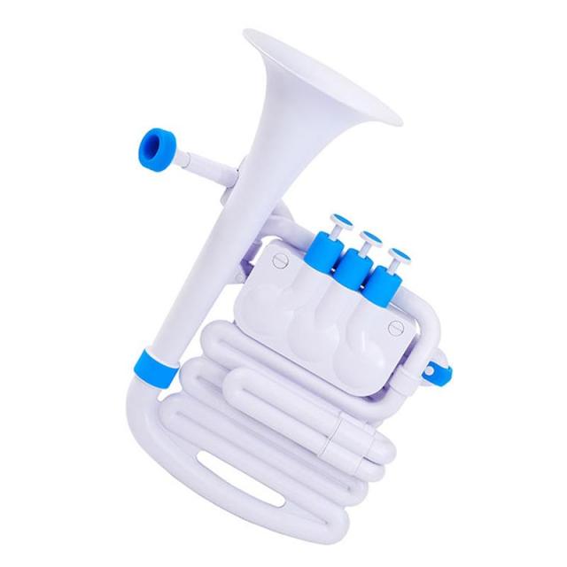 他サイト： NUVO ヌーボ / N610JHWBL プラスチック製 B♭/C ホルン jHorn (White/Blue)の商品画像