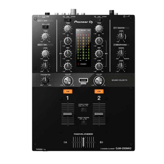 他サイト： Pioneer DJ DJM-250MK2 【高品質 OYAIDE製 USBケーブル プレゼント!】【rekordbox対応 2の商品画像