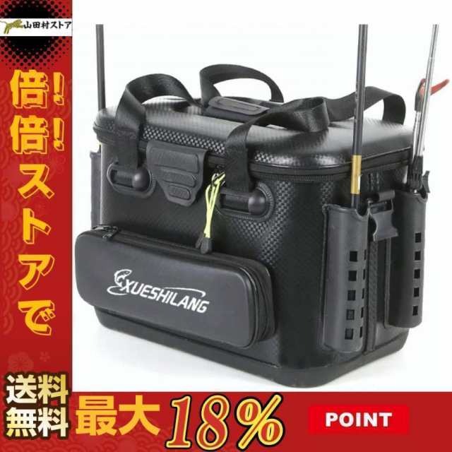 Neer バッカン 32L ブラック 水汲みバケツ付き タックルボックス Neer バッカン 32L ブラック 水汲みバケツ付き タックルボックス