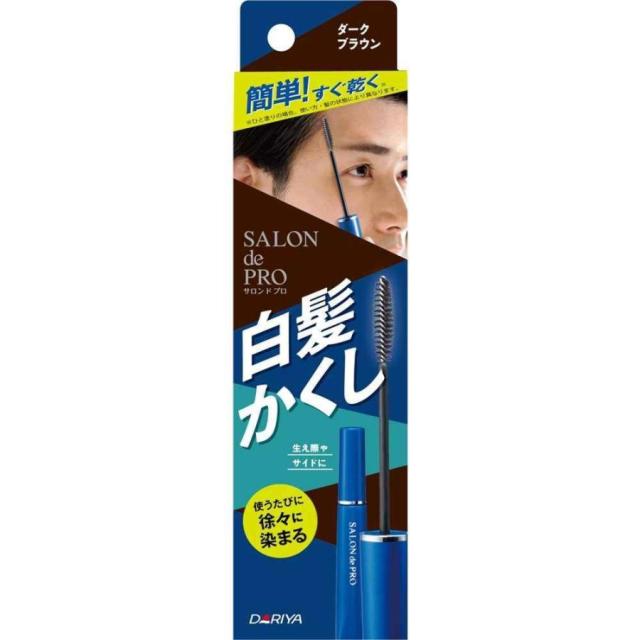 他サイト： ダリヤ サロンドプロ 白髪かくしカラー ダークブラウン 15ml/ サロンドプロ 白髪染め ヘアカラー(490465118229の商品画像