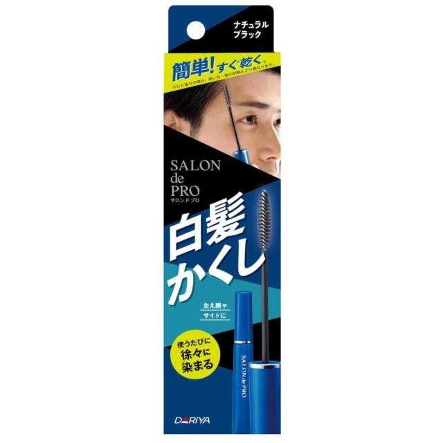 他サイト： ダリヤ サロンドプロ 白髪かくしカラー ナチュラルブラック 15ml/ サロンドプロ 白髪染め ヘアカラー(4904651182の商品画像
