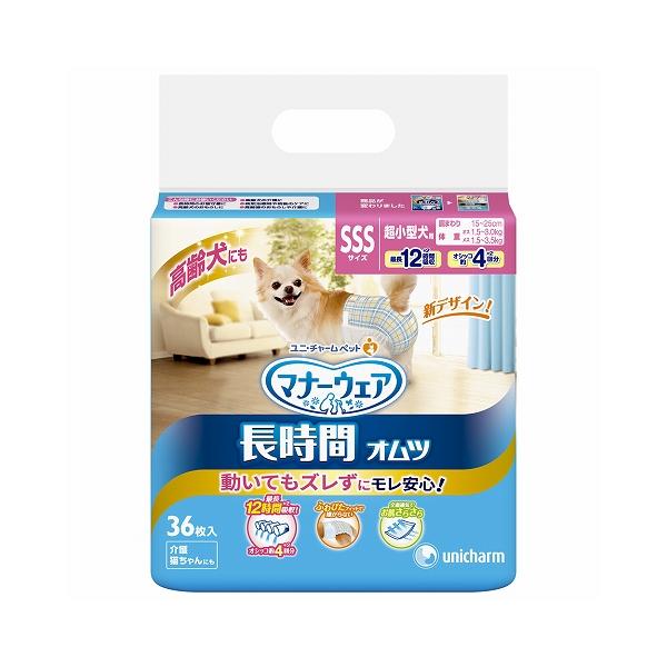 他サイト： マナーウェア 高齢犬用 紙オムツ SSS 36枚入 /マナーウェア 犬 おむつ★★今ならポイント10倍★★(4520699648の商品画像