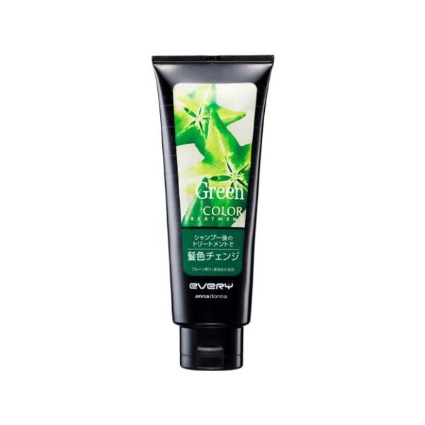 他サイト： アンナドンナ エブリ カラートリートメント グリーン 160g /エブリ ヘアカラートリートメント(4546672370677)の商品画像