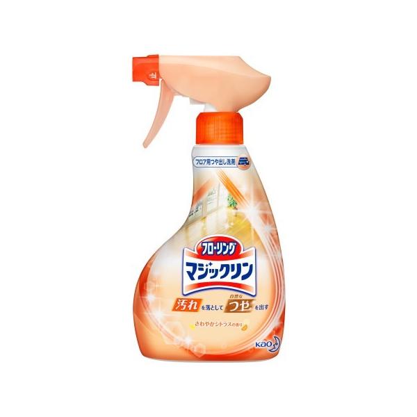 他サイト： 花王 フローリングマジックリンつや出しスプレー 本体 400ml/ フローリングマジックリン フローリング用クリーナー(4901の商品画像