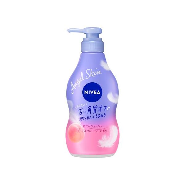 他サイト： 花王 ニベア エンジェルスキン フラワ&ピーチ本体 480ml /ニベアエンジェルスキン ボディソープ(490130136171の商品画像