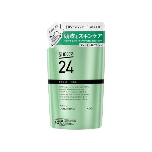 他サイト： サクセス24 フレッシュフィールコンディショナー つめかえ用 320ml/メンズケア 髪(4901301439765)の商品画像