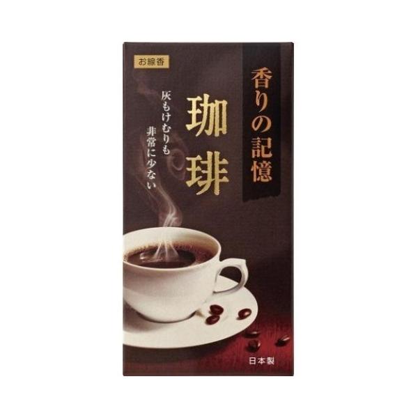 他サイト： 香りの記憶 珈琲 バラ 約100g /香りの記憶 線香(4901405006320)の商品画像