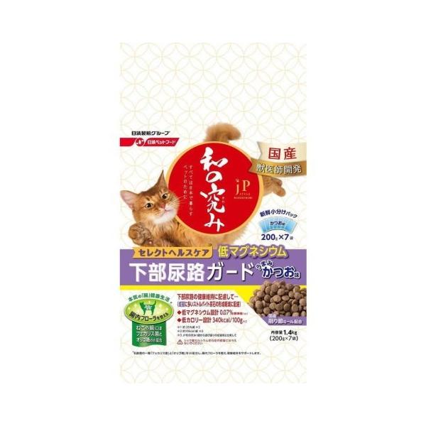 他サイト： JPスタイル 和の究み猫用セレクトヘルスケア下部尿路ガード低マグネシウム 1.4kg /ジェーピースタイル キャットフード ドラの商品画像