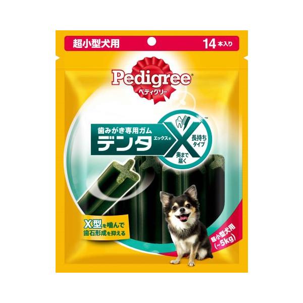 他サイト： ぺディグリー デンタエックス 超小型犬レギュラー14本/ペット エサ(4902397844013)の商品画像