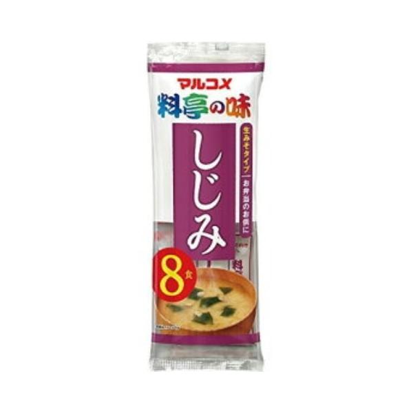 他サイト： マルコメ 即席生みそ汁 しじみ 8食入り×12個セット /インスタント 味噌汁(4902713118620)の商品画像