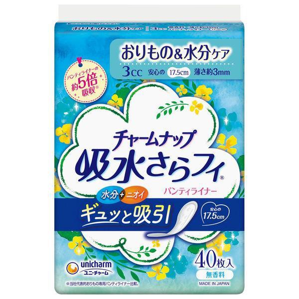 他サイト： チャームナップ 吸水さらフィパンティライナー 40枚/ チャームナップ  尿もれ用シート・パッド(4903111504077)の商品画像
