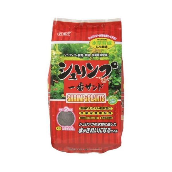 他サイト： GEX シュリンプ1番 サンド 2kg  /GEX(ジェックス)(4972547008121)の商品画像