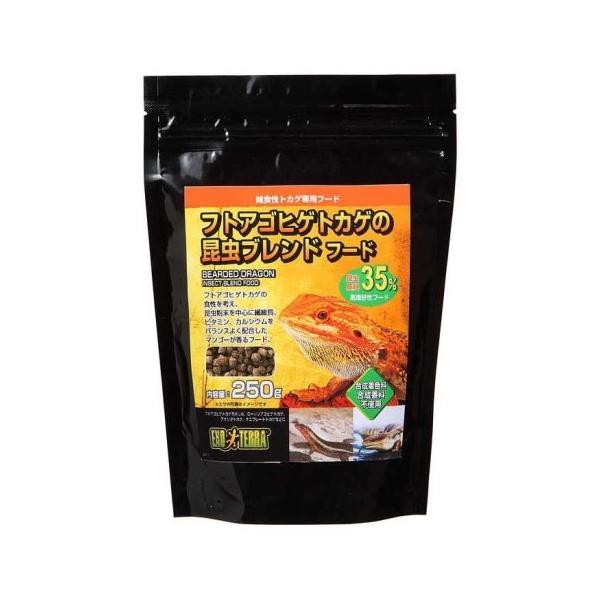 他サイト： GEX フトアゴヒゲトカゲの昆虫ブレンドフード 250g /GEX(ジェックス) トカゲ えさ(4972547033741)の商品画像