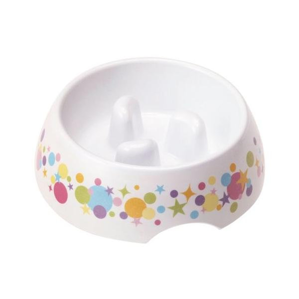 他サイト： ゆっくりデコボコ食器M/ ドギーマン 犬餌入れ(4976555933581)の商品画像