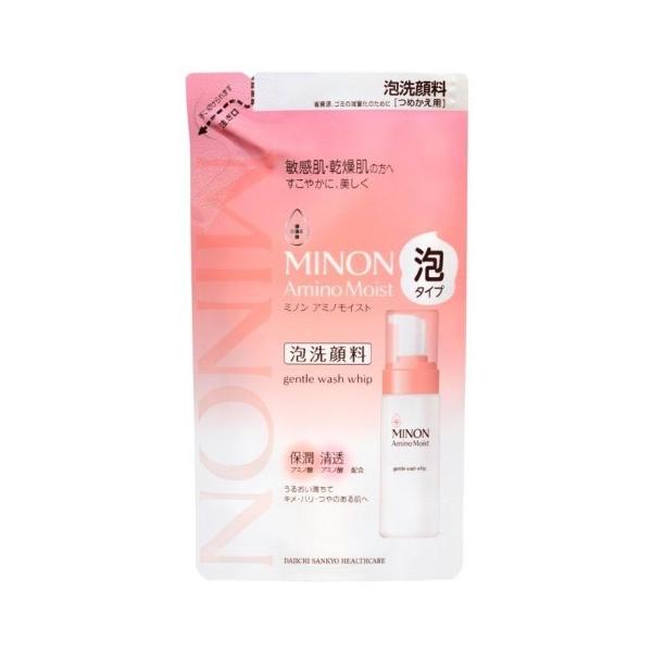 他サイト： 第一三共 ミノンアミノモイストジェントルウォッシュ詰め替え 130ml/ ミノン 泡洗顔料(4987107620354)の商品画像