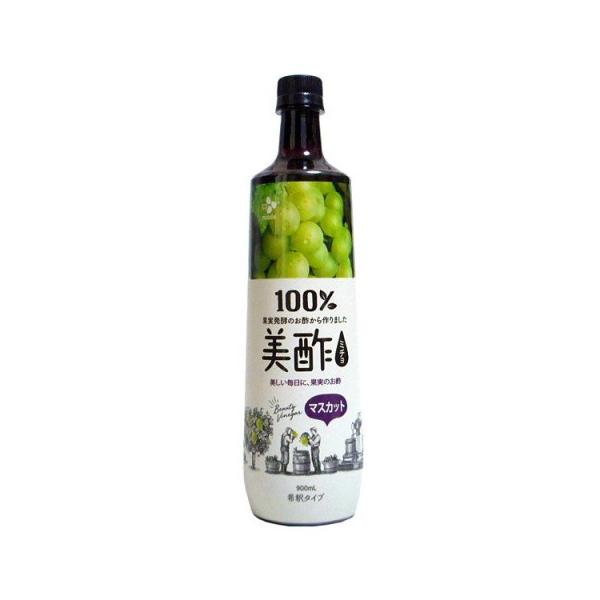 他サイト： 美酢(ミチョ) マスカット 900ml(12本セット1ケース)/美酢 ミチョ マスカット(8801007638553)の商品画像