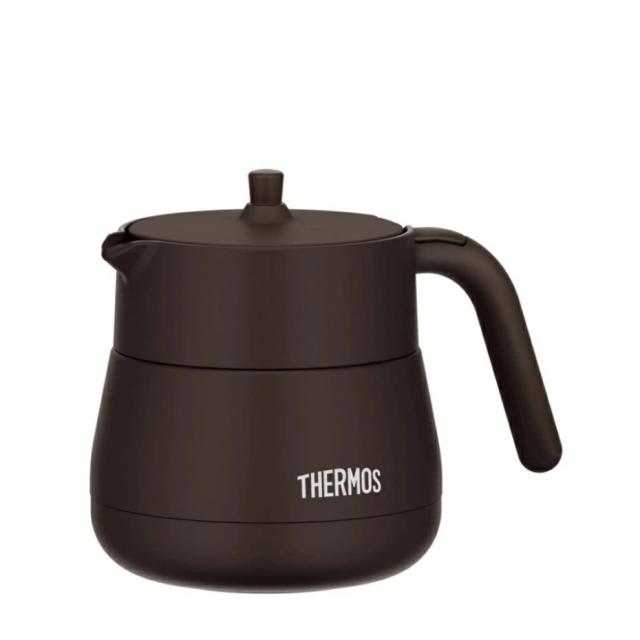 他サイト： サーモス 真空断熱ティーポット TTE-450 BW ブラウン 0.45L JANコード 4562344386050の商品画像