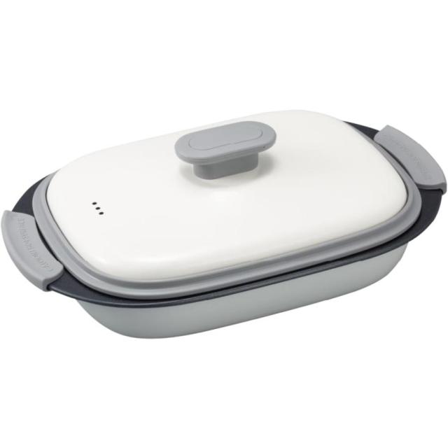 他サイト： シービージャパン CB JAPAN COPAN レンジグリル レクタングル 電子レンジ調理器具 焼き目が付けられる レシピ付き の商品画像