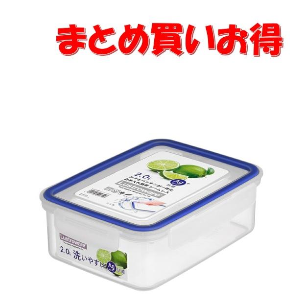 他サイト： (まとめ買い!運賃別)岩崎工業 Lustroware(ラストロウェア) イージーケア 保存容器 シール容器 2L A-2175 の商品画像
