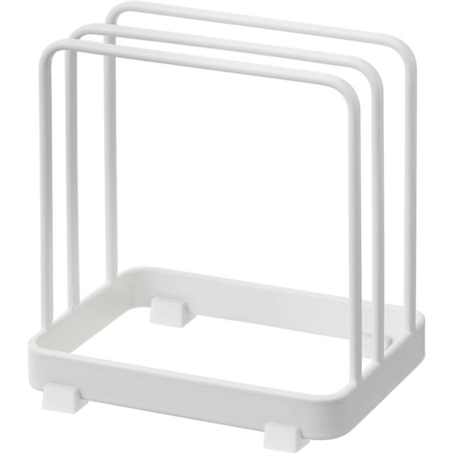 他サイト： 山崎実業 まな板スタンド プレート WH ホワイト 2496 JANコード 4903208024969の商品画像