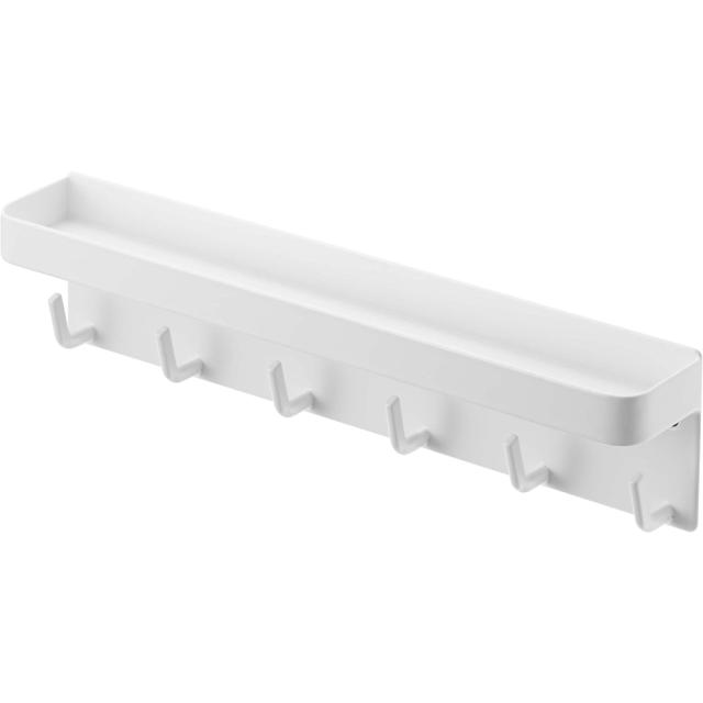 他サイト： 山崎実業 マグネットキーフック&トレイ スマート WH ホワイト 2754 JANコード 4903208027540の商品画像