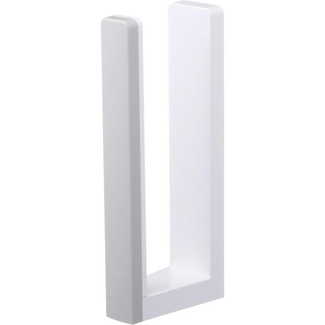 他サイト： 山崎実業 ストッパー付きマグネットキッチンペーパーホルダー プレート WH ホワイト 3420 JANコード 490320803の商品画像