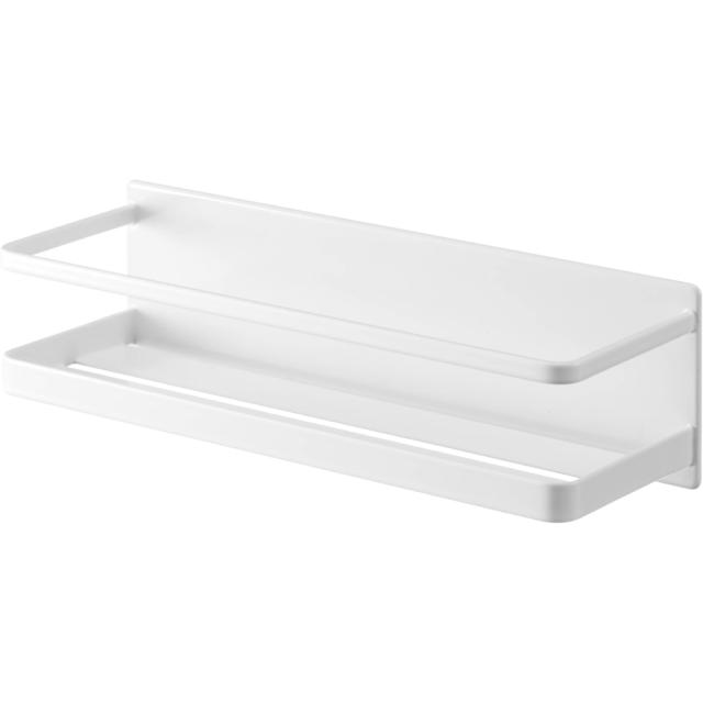 他サイト： 山崎実業 マグネット バスルームラック ワイド ミスト WH ホワイト 4237 JANコード 4903208042376の商品画像