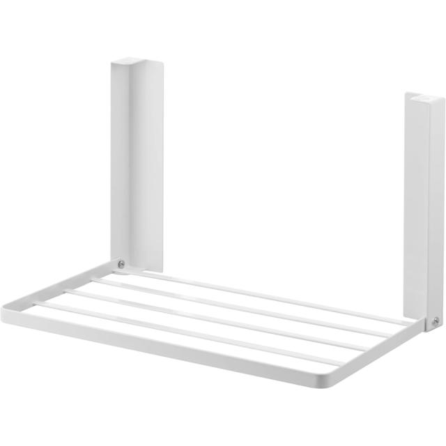 他サイト： 山崎実業 洗濯機横マグネット折りたたみ棚 タワー WH ホワイト 5096 JANコード 4903208050968の商品画像