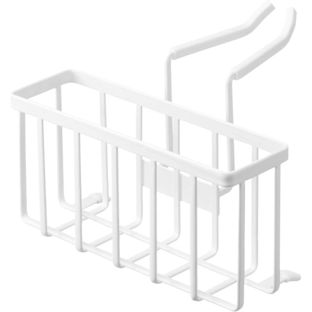 他サイト： 山崎実業 蛇口にかける収納ホルダー タワー WH ホワイト 5639 JANコード 4903208056397の商品画像