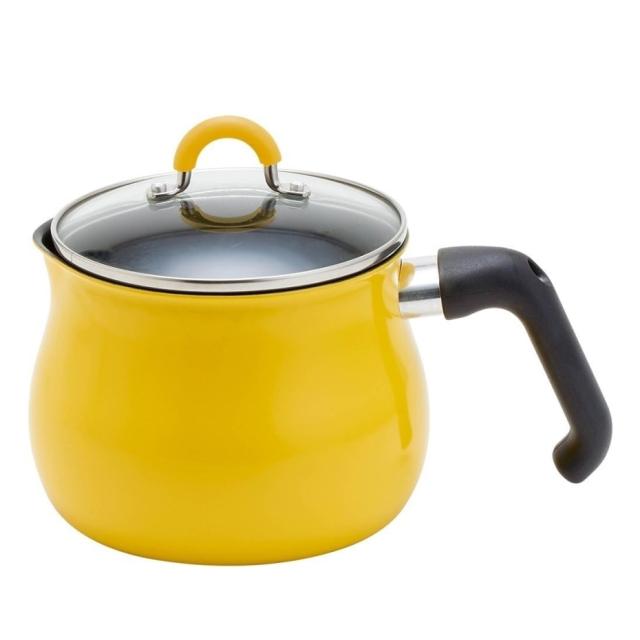 他サイト： 和平フレイズ SRA-9471 ToMay (トゥーメイ) IH対応マルチポット Mサイズ イエロー 満水容量約2.2L (ガスの商品画像
