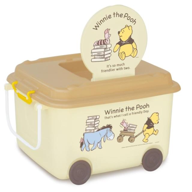 他サイト： 錦化成 おもちゃ箱 くまのプーさん CY-tim (幅54×奥行41×高さ33cm) JANコード 4904121312669の商品画像