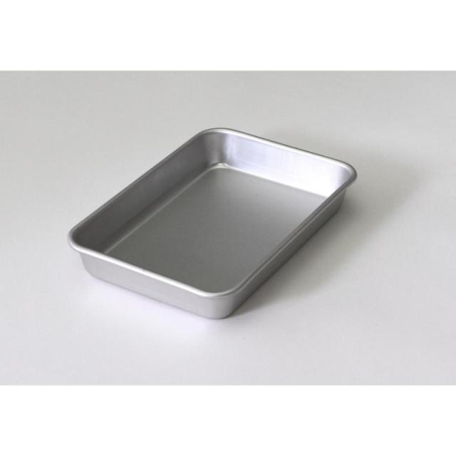 他サイト： 谷口金属 アルミ合金標準 バット7号 (幅13.2×奥行19×高さ2.8cm) JANコード 4904761204065の商品画像