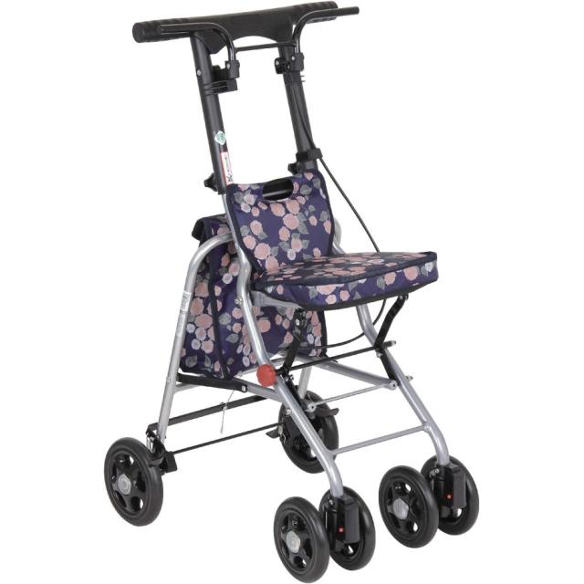 他サイト： 幸和製作所 シルバーカー シプール 歩行補助具 SICP02 ネイビー JANコード 4938765008909の商品画像