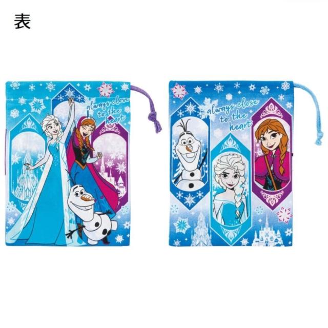 他サイト： Skater スケーター KB63W コップ袋 2P アナと雪の女王25 ディズニー 二枚入り 女の子 子供 コップ 巾着 小 の商品画像