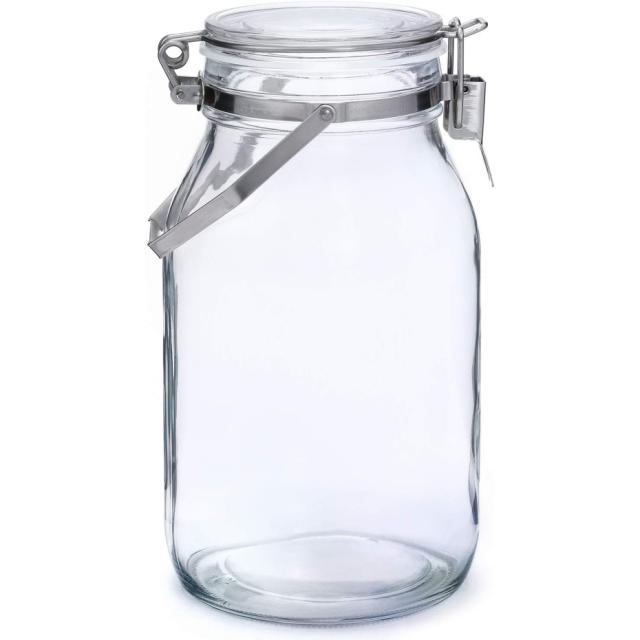 他サイト： 星硝 セラーメイト 取手付密封びん 2L JANコード 4974452220308の商品画像