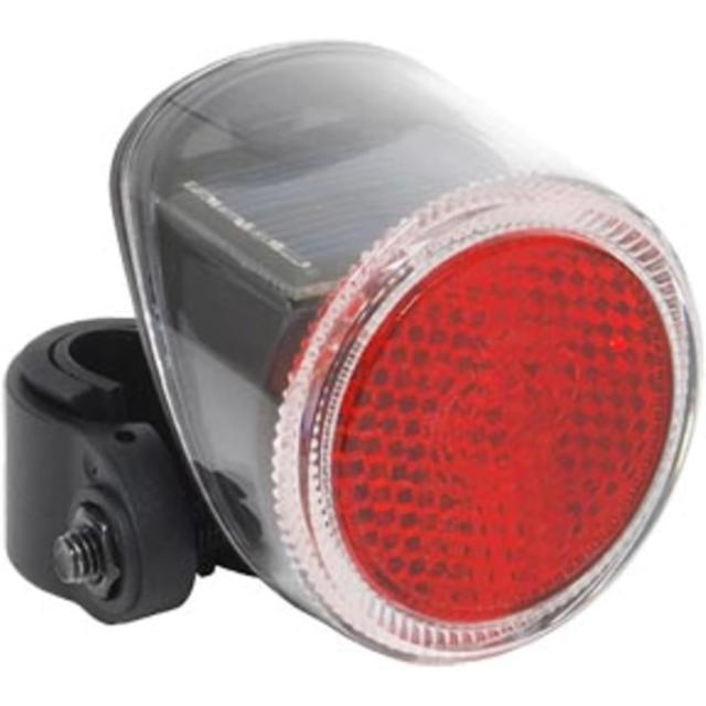 他サイト： キャプテンスタッグ Y-4810 センサー点滅 LED テイルライト シートステイ用 ソーラー充電 JANコード 4976790の商品画像