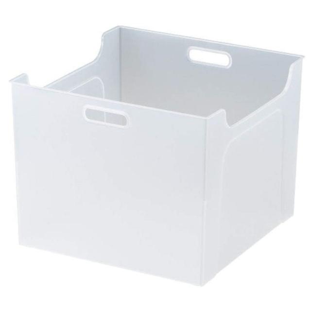 他サイト： サンカ ナチュラ ソートボックス L NSO-B L CL クリア (幅32.9×奥行32.9×高さ26.3) JANコード 4の商品画像