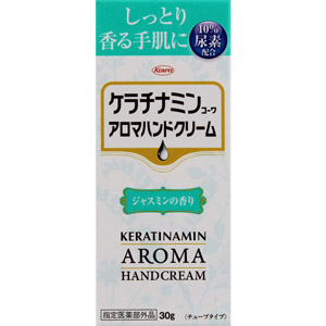 他サイト： ケラチナミンコーワ アロマハンドクリーム ジャスミンの香り 30g*配送分類:A2の商品画像
