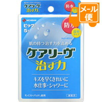 他サイト： ケアリーヴ 治す力 防水タイプ ビッグサイズ 透明 5枚[ネコポス配送2]の商品画像