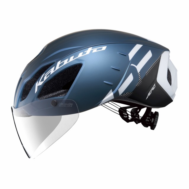 他サイト： OGK エアロ-R2(AERO-R2) ヘルメット G-1 マットネイビー S/M(55-58cm)の商品画像