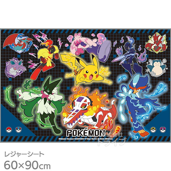 他サイト： ポケモン 25 レジャーシート 90×60cm VS1 ネコポス対応品 696411・Bタイプの商品画像