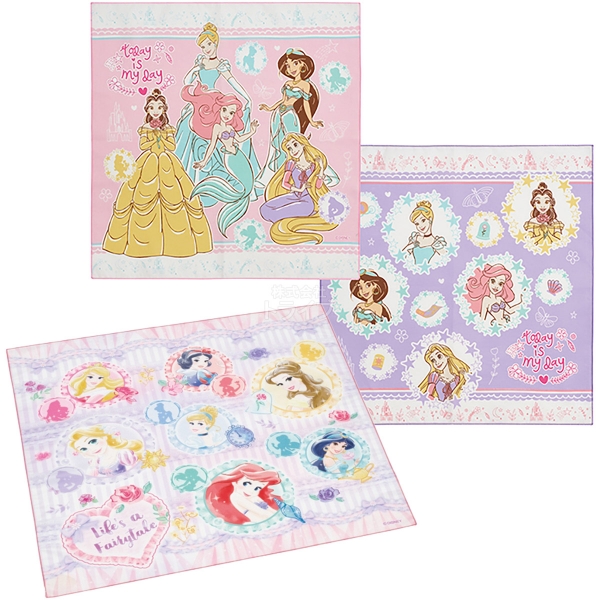 他サイト： ディズニー プリンセス 26 ランチクロス お買得3絵柄組 セット ネコポス対応品の商品画像