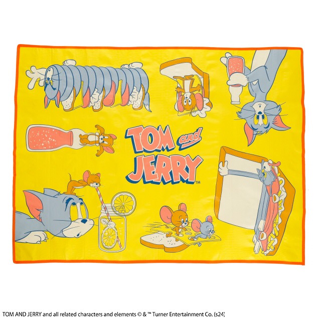 他サイト： レジャーシート 90×120cm トムとジェリー ハッピーランチタイム ネコポス対応品 902068の商品画像
