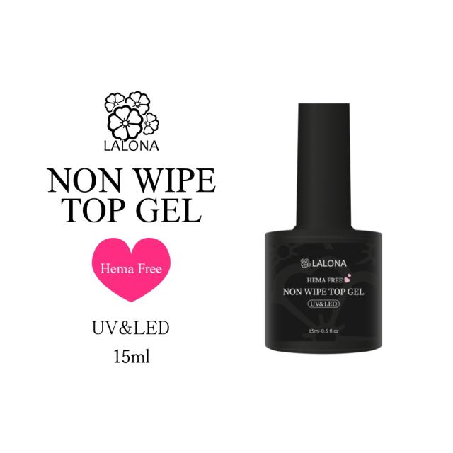他サイト： ラローナ [ LALONA ] 大容量HEMAフリーノンワイプトップジェル  ( 15ml ) ジェルネイル/ジェルアレルギー/の商品画像