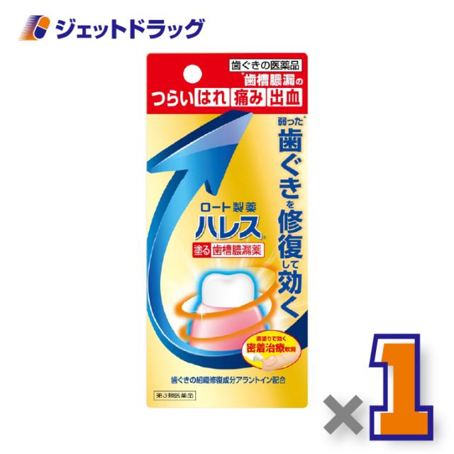 他サイト： ハレス口内薬 15g ×1個 歯槽膿漏・歯肉炎 【第3類医薬品】の商品画像