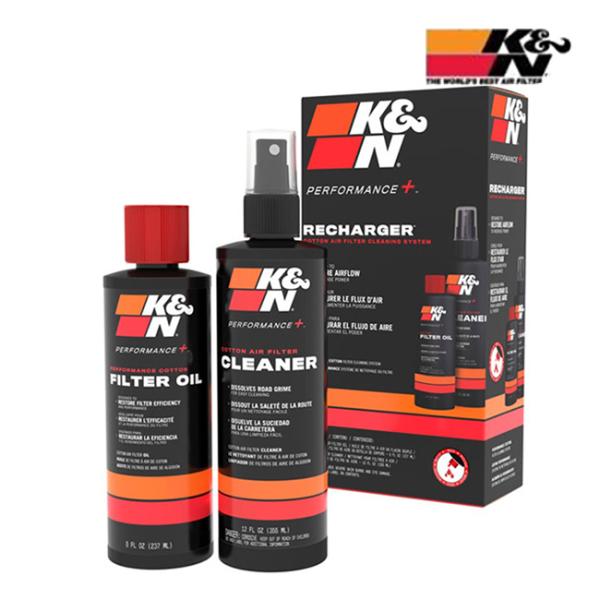 他サイト： K&N ケイアンドエヌ フィルターメンテナンスキット 99-0533 + 99-0606 99-5050フィルターオイル スクイの商品画像