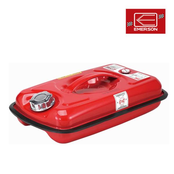 他サイト： ニューレイトン EM-276 エマーソン ガソリン携行缶 5L 縦型グリップ 消防法適合 アウトドア ツーリング 発電機 農機 の商品画像