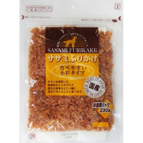 他サイト： 九州ペットフード(株) お買い得VAふりかけ 230g 犬用品 スナック フード 袋    ふりかけ 4941605010888の商品画像