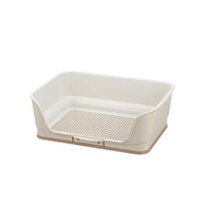 他サイト： (株)リッチェル お掃除簡単ステップ壁付トイレ レギュラー アイボリー 犬 用品 トイレ 4945680560023 {SK}の商品画像