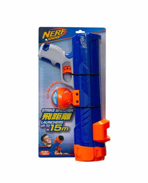 他サイト： (株)リッチェル ナーフドッグ ストライクシューター 16i  犬 用品 玩具 アジリティグッズ 4945680567114 {の商品画像